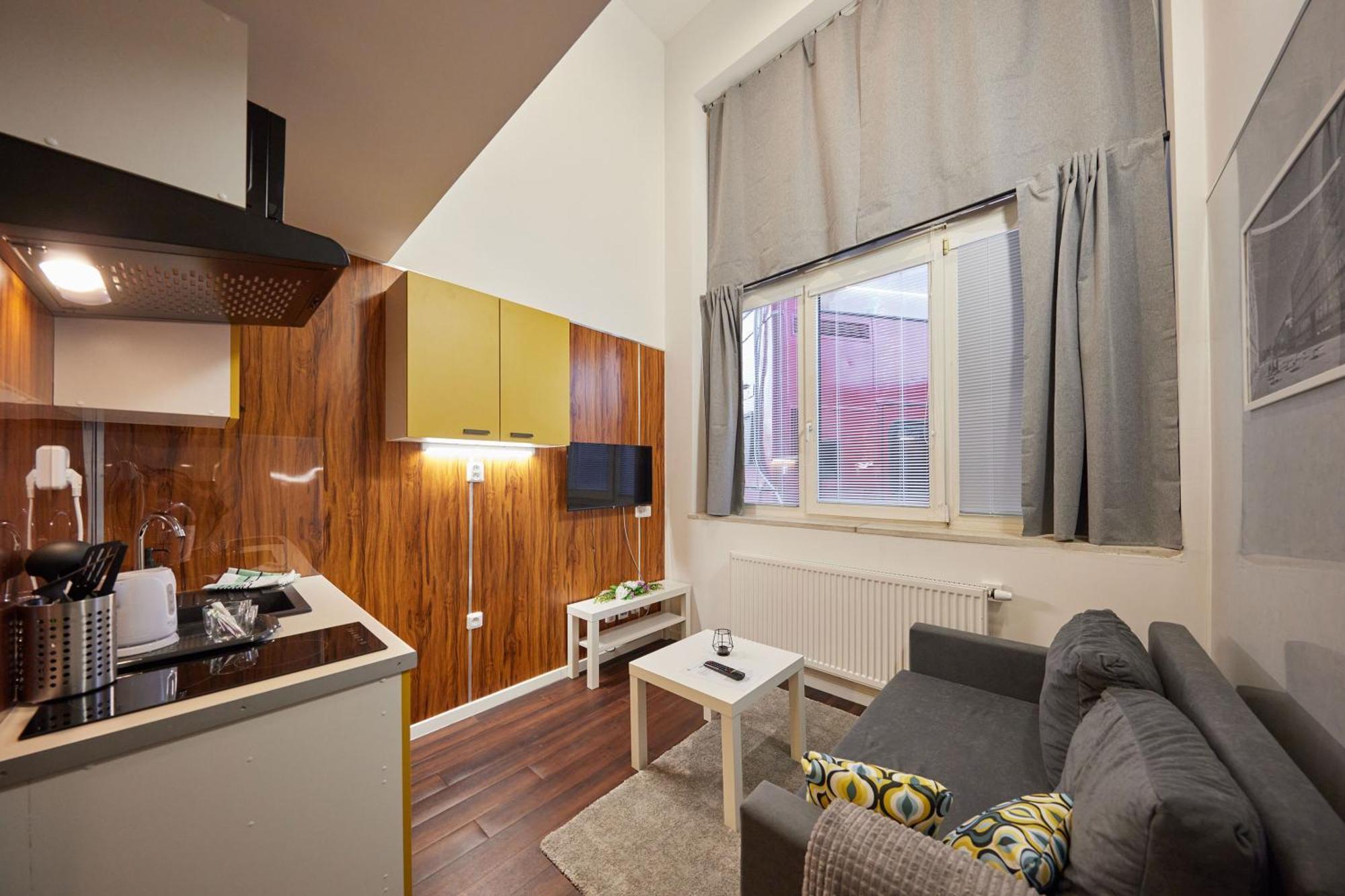 Block 96 Apartments Zlín Oda fotoğraf